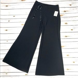 Jessica McClintock Wide Leg Dress Pants with Bow